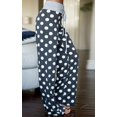 thumbnail image 2 of Women's High Waist Casual Floral Print Drawstring Wide Leg Pants, 2 of 6