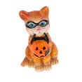 thumbnail image 1 of Decoración de gato de Halloween, escultura de de resina, figurita de Animal, adorno de gato para , dormitorio, recuerdos gato calabaza Sunnimix estatua estatuilla, 1 of 8