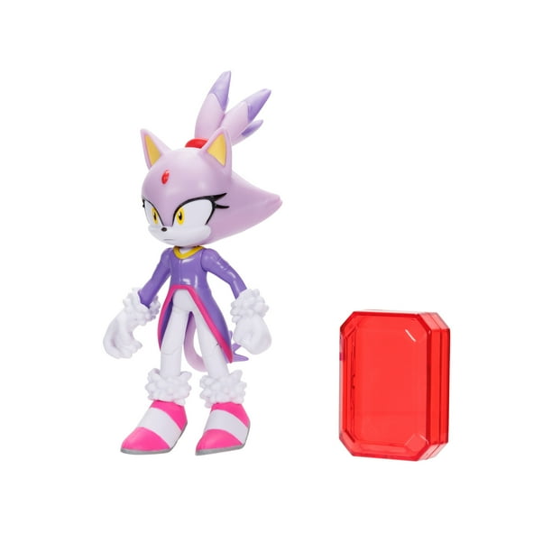 ロ*ガ様 ソニック ブレイズ・ザ・キャット フィギュア Sonic Blaze Figure - Action figure displays for ecommerce