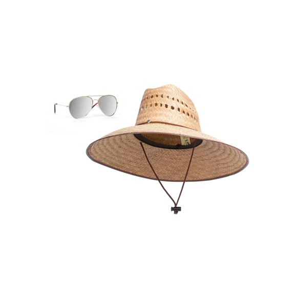 The Eye Wandering Life Guard Set, Sunglass and Sun Boat Hat
