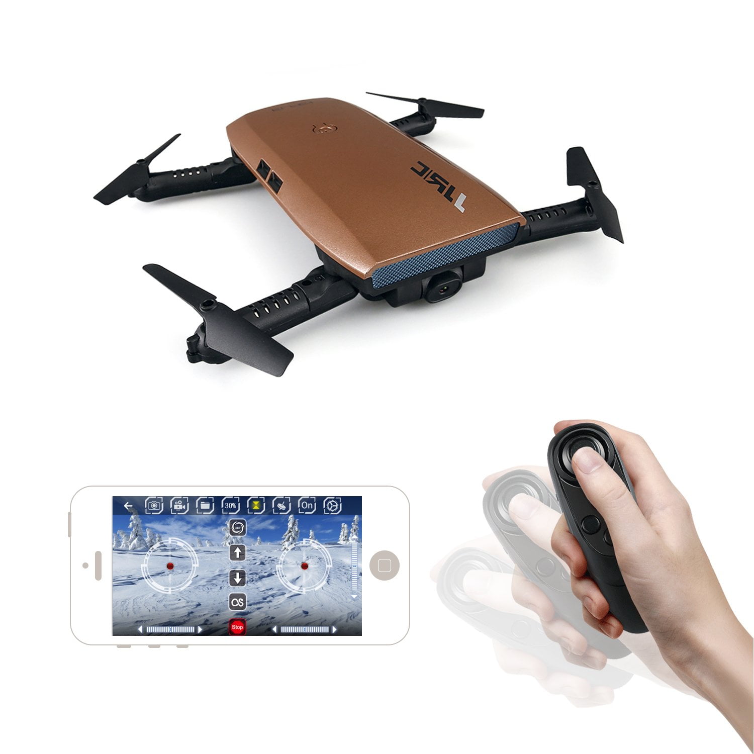 JJRC H47 Elfie Selfie 720P WiFi Camera Foldable Pocket Drone Mini FPV Quadcopter 