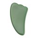 thumbnail image 1 of Herramienta de masaje Guasha de jade verde - Forma triangular para rostro, cuello y cuerpo - Incluye bolsa protectora y espuma - Relaja músculos y mejora circulación (10x5.5 cm), 1 of 6