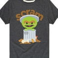 thumbnail image 3 of Sesame Street - Kawaii Oscar - Toddler and Youth Short Sleeve Graphic T-Shirt, 3 of 5
