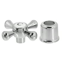 ELAYARD Cross Handle Replacement for Bathroom Sink Faucet Made of Hardwearing Copper