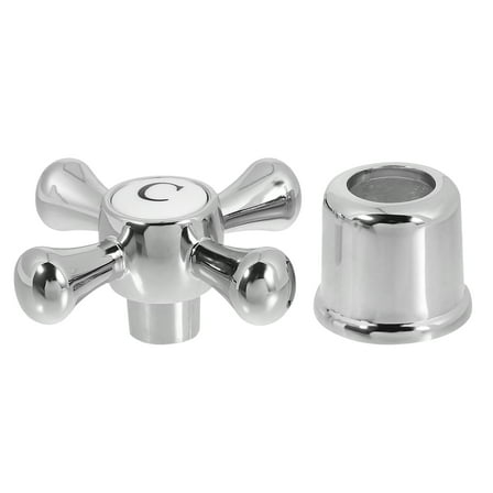 ELAYARD Cross Handle Replacement for Bathroom Sink Faucet Made of Hardwearing Copper