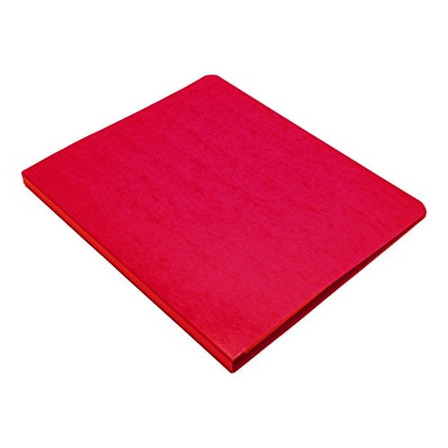 0.625-Inch Capacity ACCO Presstex Grip Punchless Binder with Spring-Action Clamp Red 42529