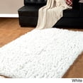 thumbnail image 3 of Affinity Home Collection Fancy Yarns Hand-Woven Cozy Shag Rug (5 feet x 8 feet), 3 of 5