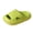 Green, variant on Fish Mouth Slippers for Children Thick Non-Slip Sole Summer Bath Shoes Boys Girls Quick-Dry Shower Sandals Solid Color Toddler Indoor/Outdoor Comfort Footwear EVA