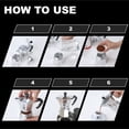 thumbnail image 4 of Bialetti Moka Express 1-Cup (2 Oz - 60 Ml) Aluminum Stovetop Espresso Maker, Silver, 4 of 8