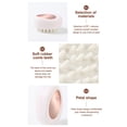thumbnail image 4 of Minnieouse Masajeador de cuero cabelludo Cabezal de ducha de silicona Cepillo de masaje para el cabello Lavable portátil masajeadores Dorado champagne, 4 of 6