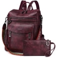 thumbnail image 1 of Mochila Shrie Fashion de piel para mujer, color negro, 1 of 6