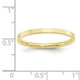 thumbnail image 3 of Primal Gold 10 Karat Yellow Gold 2mm Standard Flat Comfort Fit Band Size 13, 3 of 6