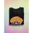 thumbnail image 3 of Proud Ally Happy Racoon Sweatshirt Women -Smartprints Designs, Female Medium, 3 of 4