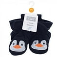 thumbnail image 2 of Hudson Baby Infant and Toddler Boy Cozy Fleece Booties, Navy Penguin, 6-12 Months, 2 of 2