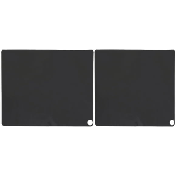 2 alfombrillas de silicona resistentes al calor, almohadillas protectoras para cocina de inducción, reutilizables.