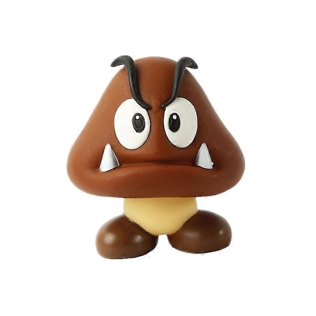 Super Mario Luigi Peach Bowser Yoshi Wario Actionfigur Anime modell Leksaker Tecknad docka Födelseda