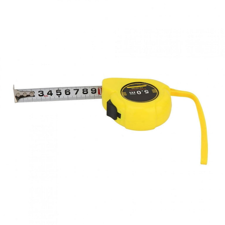Stainless Steel Steel Measuring Tapes Rulers, Compact Portable 5m Tape  Measure, For Carpentry Construction 