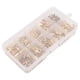 thumbnail image 3 of 445pcs Car Electrical Cable Connector Terminals U Shape Copper Buckle Accessory, 3 of 4