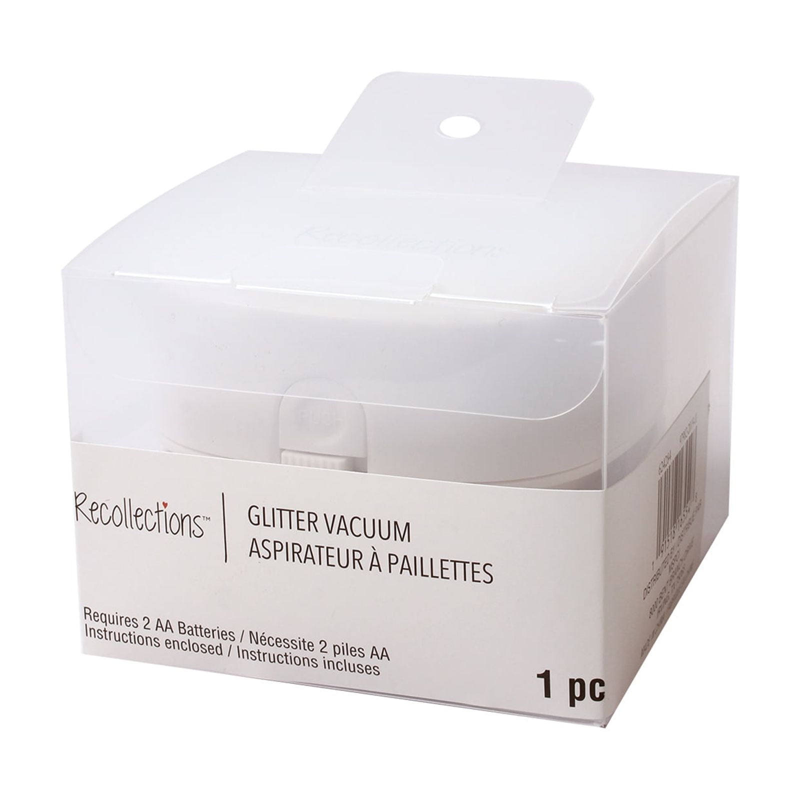 Recollections Mini Glitter Vacuum, 6 Pack