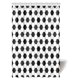 thumbnail image 1 of ABPHQTO Decoración deportiva Cortina de ducha Patrón de balón de fútbol en blanco y negro Deporte atlético Temática geométrica Diseño artístico moderno Cortina de ducha 120x180 cm, 1 of 3
