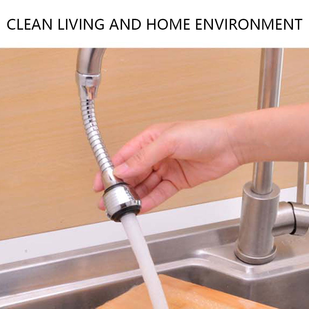 1pc Kitchen Shower Faucet Splash Filter Tap Device Head Nozzle Water-saving 360° 
