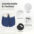 thumbnail image 4 of Salouo Vintage Blue Polka-dot Print Women's 2 in 1 Running Shorts Double-Layer Shorts Athletic Workout Gym Yoga Shorts Running Shorts for Women-XX-Large, 4 of 7