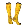 thumbnail image 5 of Lsque Sun Flowers Printed Crew Socks Men's Women's LightWeight Thin Casual Calf Socks ,Knee High Socks,Cotton Socks, 5 of 9