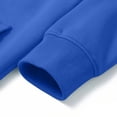 thumbnail image 6 of ZUBMGKTE Mens Crewneck Sweatshirt Fleece-Lined Pullover with Kangaroo Pocket, 6 of 10