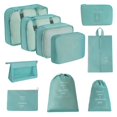 thumbnail image 1 of 10Pcs Packing Cubes for Travel Organizer, Lightweight Nylon Compression Bags with Mesh Panel for Suitcase Clothes Management, Includes Multiple Bags for Toiletries And Accessories, 1 of 8