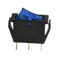 thumbnail image 3 of BTOER 1 Piece Rocker Switch 3 Pin Snap-in On/Off Mini Rocker Switch Push Button Switch For Battery Cars Motorcycles, 3 of 9