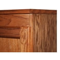 thumbnail image 4 of Concepts in Wood Storage Cabinet, 72 inch with 5 Shelves - Oak Finish, 4 of 9
