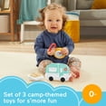 thumbnail image 2 of Fisher-Price S'more Fun Camping Gift Set, 3 Baby Activity Toys, 2 of 6