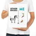 thumbnail image 3 of Koyal Wholesale Funny  All Occasion Jumbo Card, Horse Unicorn, Blank Greeting Card with Envelope, Brides, Set of 1, 3 of 5