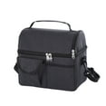 thumbnail image 2 of WRXMIJNHGSA Sac à Lunch à Moins de 10$ Grande Qualité Multicolore Poignée Personnalisée 420D Polyester Nylon Double Compartiment Sac Isotherme pour Déjeuner, 2 of 4