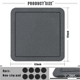 thumbnail image 4 of Diatomaceous Earth Plant Tray Square Potted Dripping Stone Tray Absorbent Countertop Drain Pad Hard Board Pad, 4 of 7
