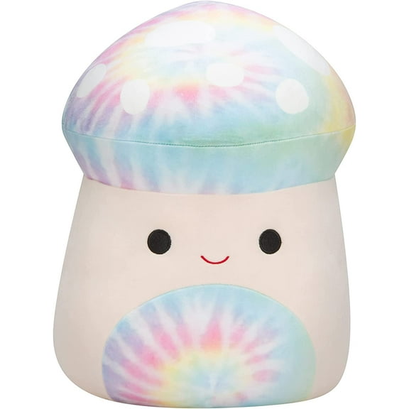 Squishmallows Official Kellytoys Plush 14 Inch Kervena the Tye Dye Mushroom Ultimate Soft Stuffed Toy