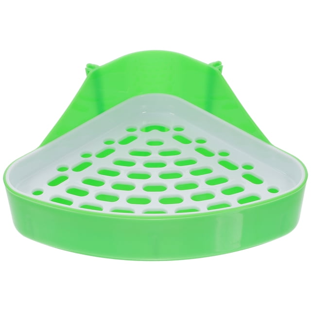 Pet Toilet Hamster Cage Corner Litter Box for Hamster Guinea Pig Ferret Gerbil Chinchilla