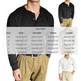 thumbnail image 3 of Mens Shirts, Mens Muscle Henley Shirts Lightweight Workout T-Shirt Gym Tee | Solid Color Comfortable Soft Athletic Short Sleeve with Button, 3 of 5