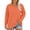 Orange, variant on Oversized Comfort Tshirt for Women Relaxed Fit Long Sleeve Crew Neck Soft Fabric Everyday Basic Top with Cuffed Hem