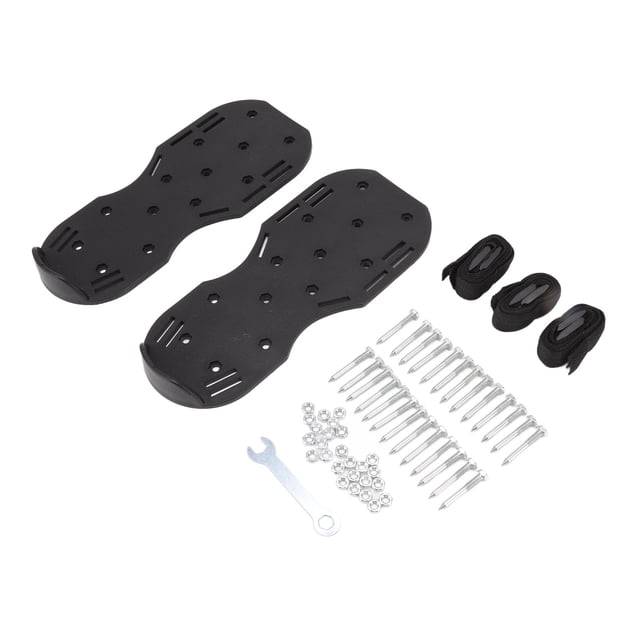 Zapatos aireadores de césped, zapatos con pinchos para aireación de suelo, zapatos escarificadores de jardín para patio, pastizales