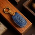 thumbnail image 2 of Car Key Fob Cover Case Protector For Hyundai Elantra朗动 IX35名图悦动瑞纳 Key Case Cover Leather, 2 of 23