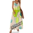 thumbnail image 1 of Vestido sin mangas de cóctel Margarita Vestidos largos vestidos de ceremonia vestidos de mujer vestidos de verano de lujo, 1 of 7
