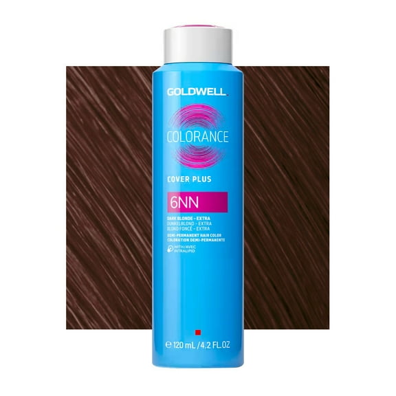 Goldwell Colorance Hair Color (Can) 6NN Dark Blonde Extra Cover Plus 4.2 oz