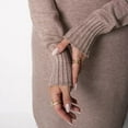 thumbnail image 6 of Perfectbot Women's Turtleneck Knit Sweater Dress - Long Sleeve Pullover Fall Spring Midi Dress, 6 of 6