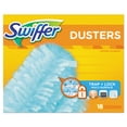 thumbnail image 6 of Swiffer&reg; Refill Dusters, Dust Lock Fiber, 2" x 6", Light Blue, 18/Box, 4 Boxes/Carton (PGC99036), 6 of 9