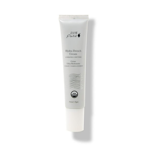 Crema hidratante 100% pura Hydra Drench con ácido hialurónico, 40 ml