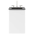 thumbnail image 2 of Modway Bryn 18" Wall-Mount Bathroom Vanity in White Black, 2 of 9
