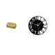 thumbnail image 5 of Elegante porta pañuelos de acrílico y reloj de pared decorativo silencioso para baño, hogar, oficina, hotel, restaurante, almacenamiento y visualizaci, 5 of 7
