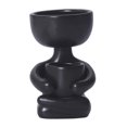 thumbnail image 1 of Ceramic Flower Pot Human Flower Vase Plant Pot Planter 10x6x8cm--, 1 of 5