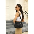 thumbnail image 2 of ELDA Monederos para mujer, carteras de piel sintética suave, bolso cruzado para mujer, bolso de hombro con múltiples bolsillos, 2 of 5